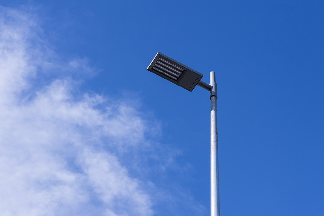 LED-Straßen­beleuchtung bei Elektro-FaL in Mannheim